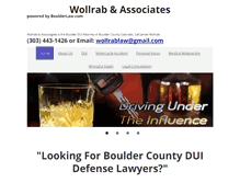 Tablet Screenshot of boulderlaw.com